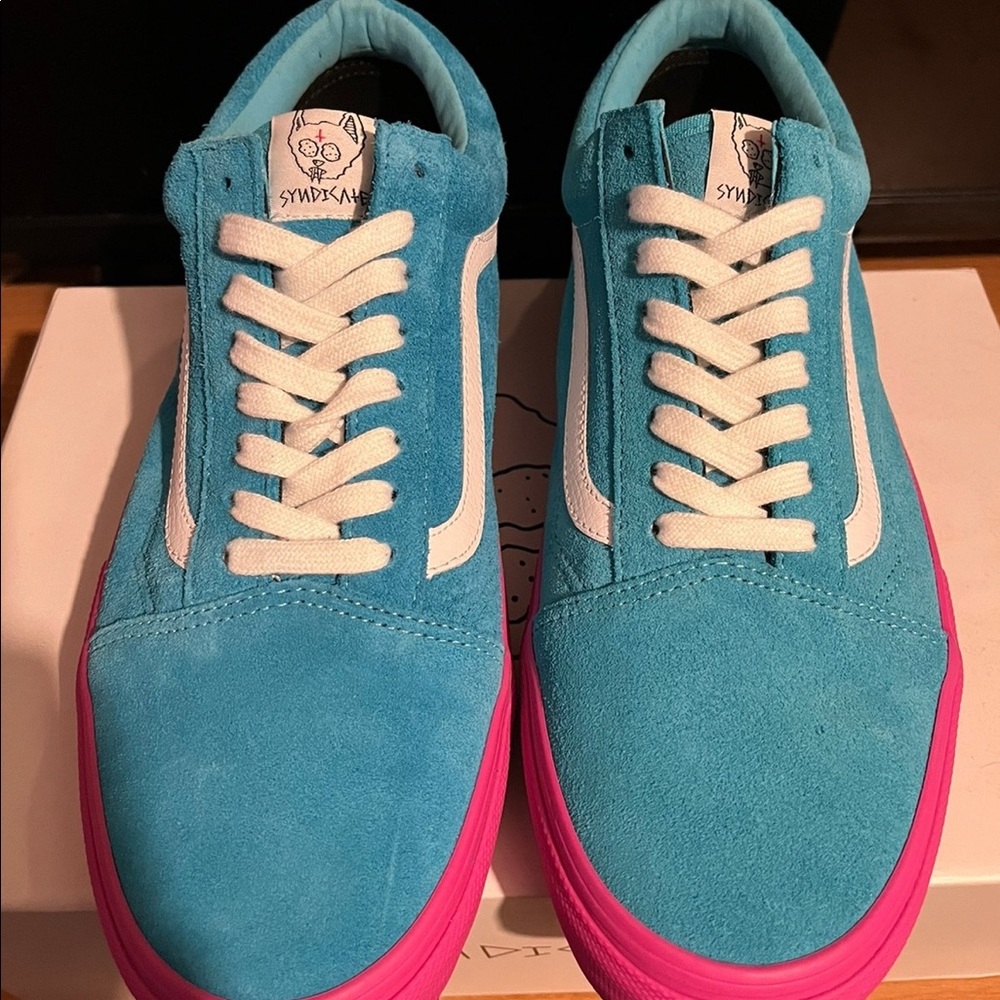 Golfwang syndicate vans by the Tyler the creator released back in 2014